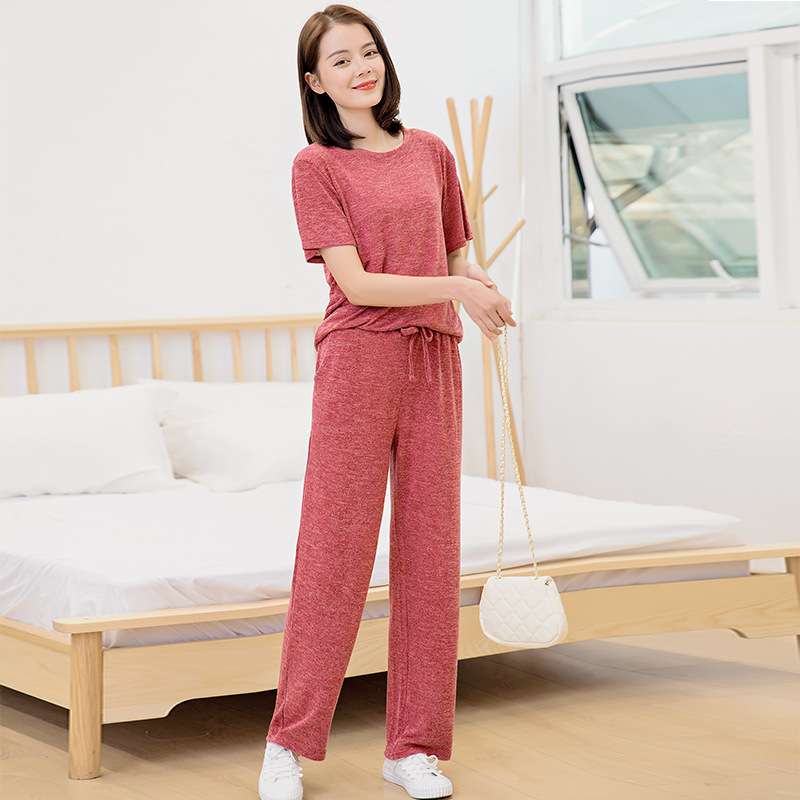 レディースルームウェア リラックスカジュアルセットアップ