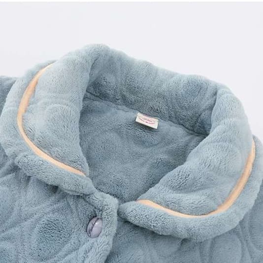 もこもこ フラワー刺繍 パジャマ レディース ルームウェア