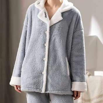 もこもこボアのルームウェアセット レディース ルームウェア