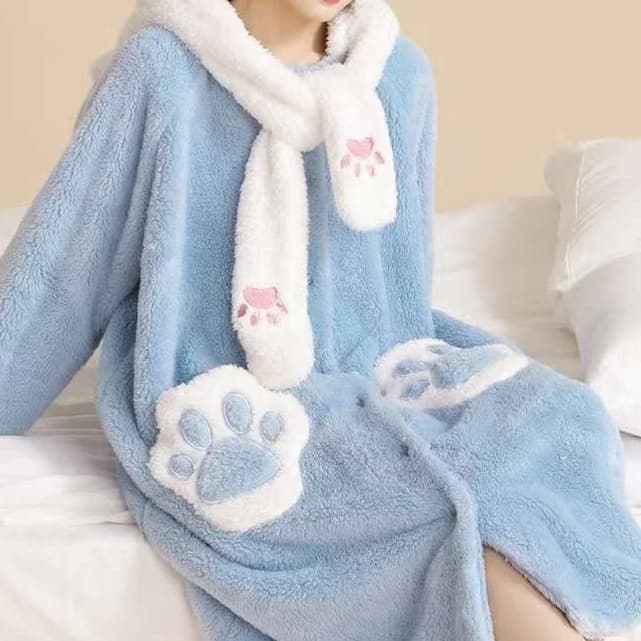 レディース ルームウェア もこもこ動物アニマルパジャマ