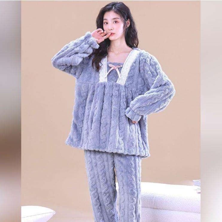 レディース ルームウェア もこもこ あったか お姫様 パジャマ ルームウェア