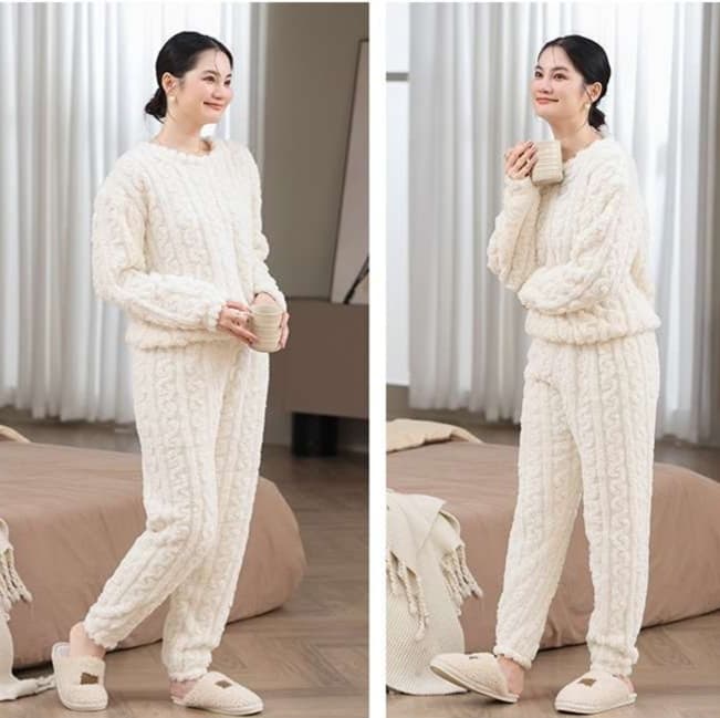 レディース ルームウェア もこもこ あったか しあわせ部屋着