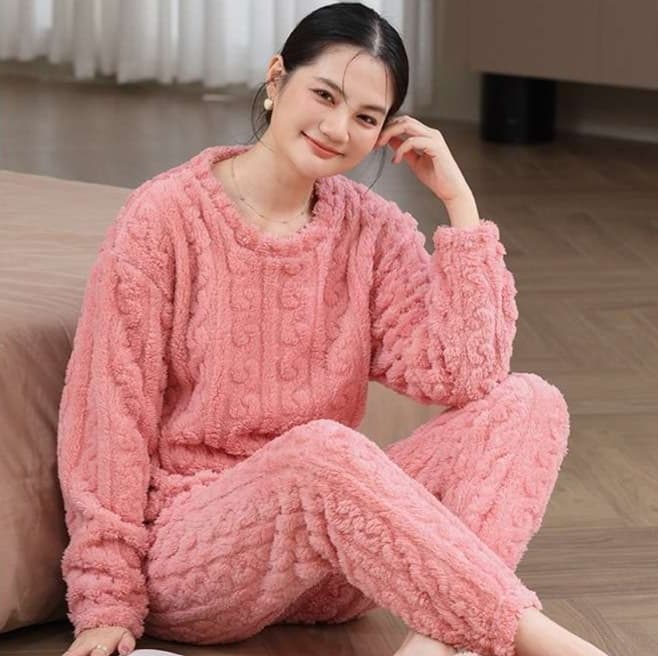 レディース ルームウェア もこもこ あったか しあわせ部屋着