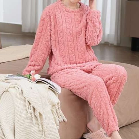 レディース ルームウェア もこもこ あったか しあわせ部屋着