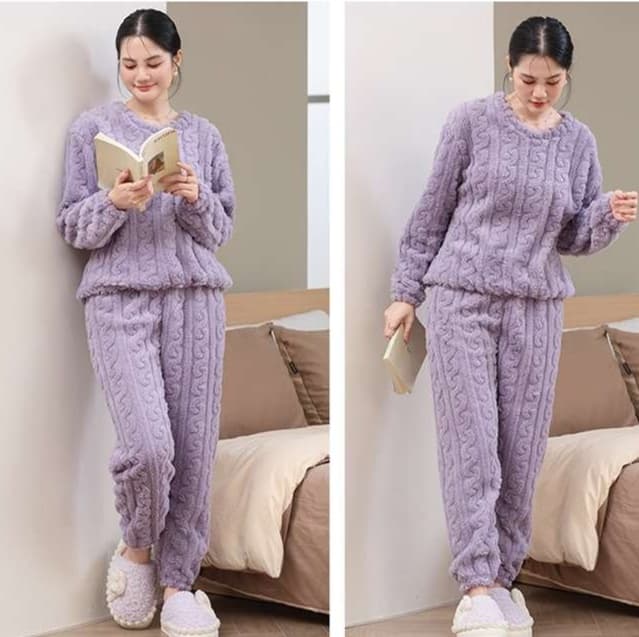 レディース ルームウェア もこもこ あったか しあわせ部屋着