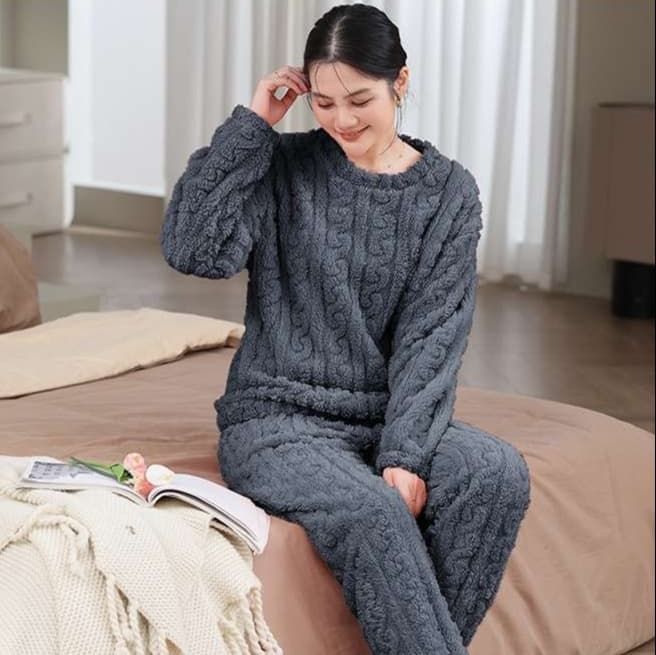 レディース ルームウェア もこもこ あったか しあわせ部屋着