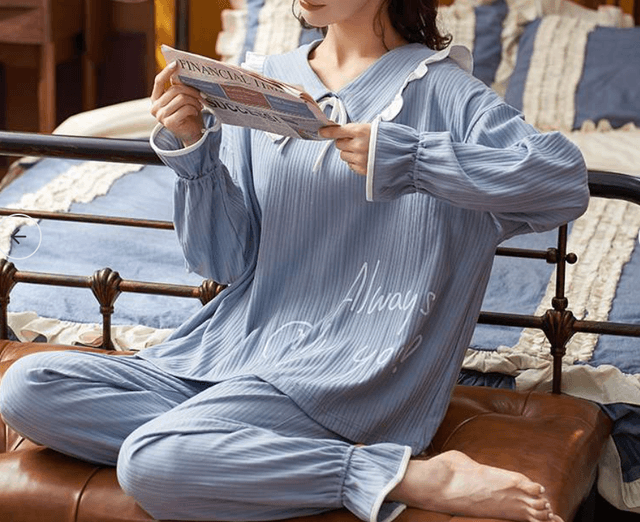 レディース ルームウェア ふんわりガーリー パジャマセット