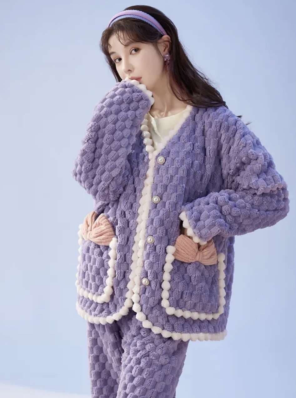 ふわもこ冬姫セット レディース ルームウェア