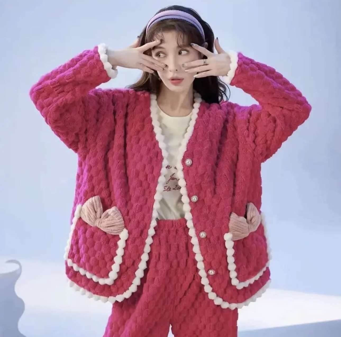 ふわもこ冬姫セット レディース ルームウェア