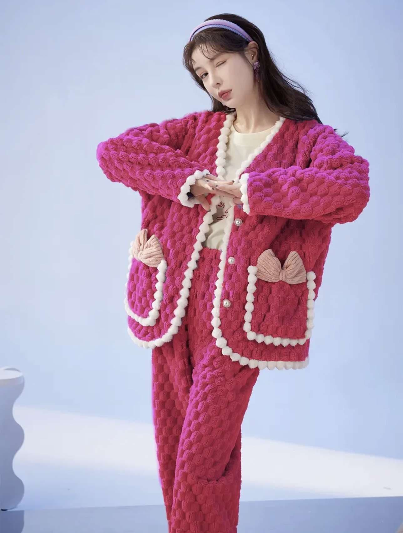 ふわもこ冬姫セット レディース ルームウェア