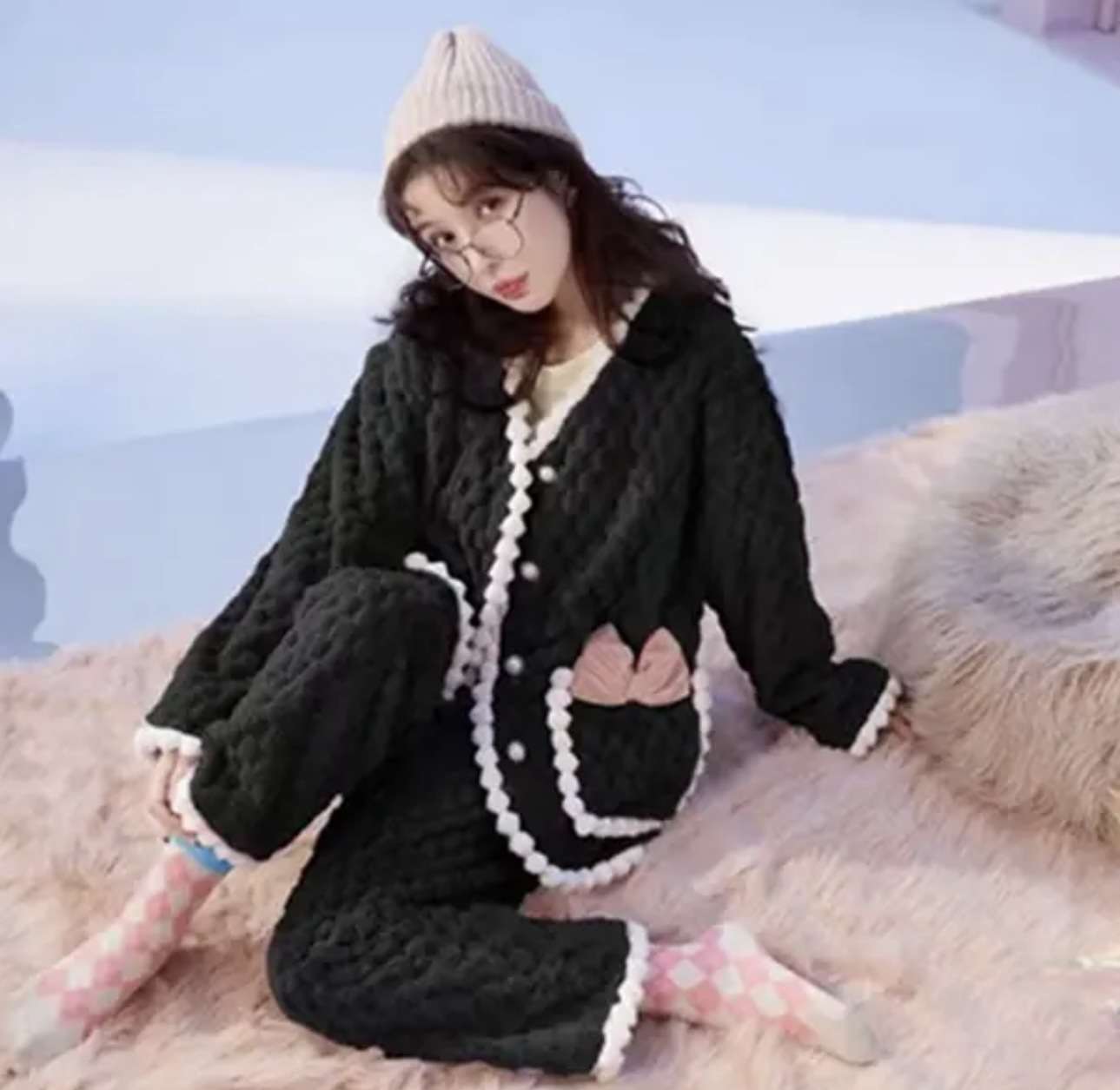 ふわもこ冬姫セット レディース ルームウェア