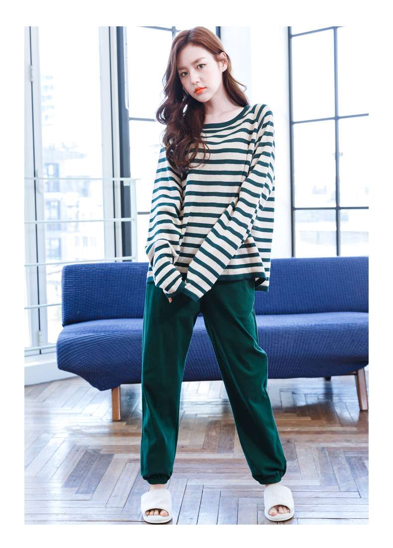 ゆったりリラックスパンツセットアップ レディース ルームウェア