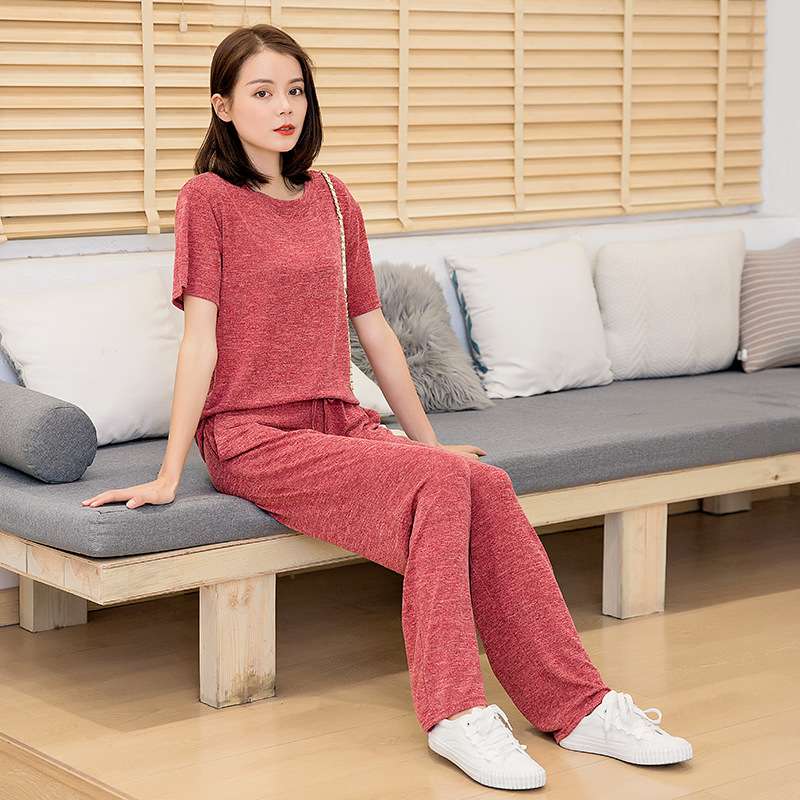 レディースルームウェア リラックスカジュアルセットアップ