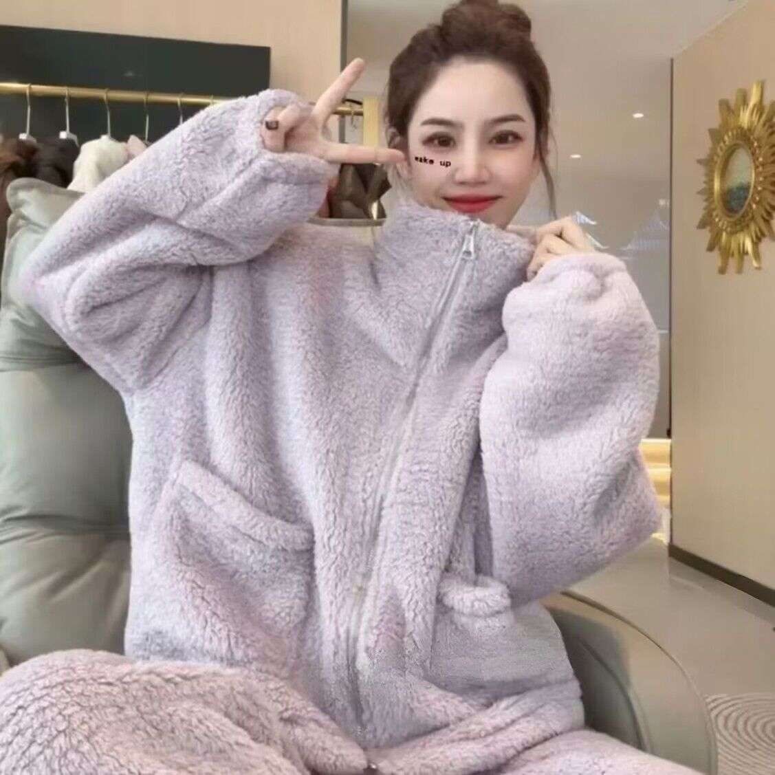 ふわもこ冬のお部屋パジャマ レディース ルームウェア