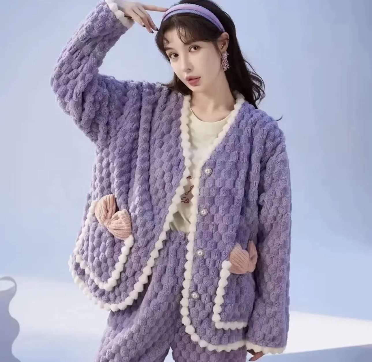 ふわもこ冬姫セット レディース ルームウェア