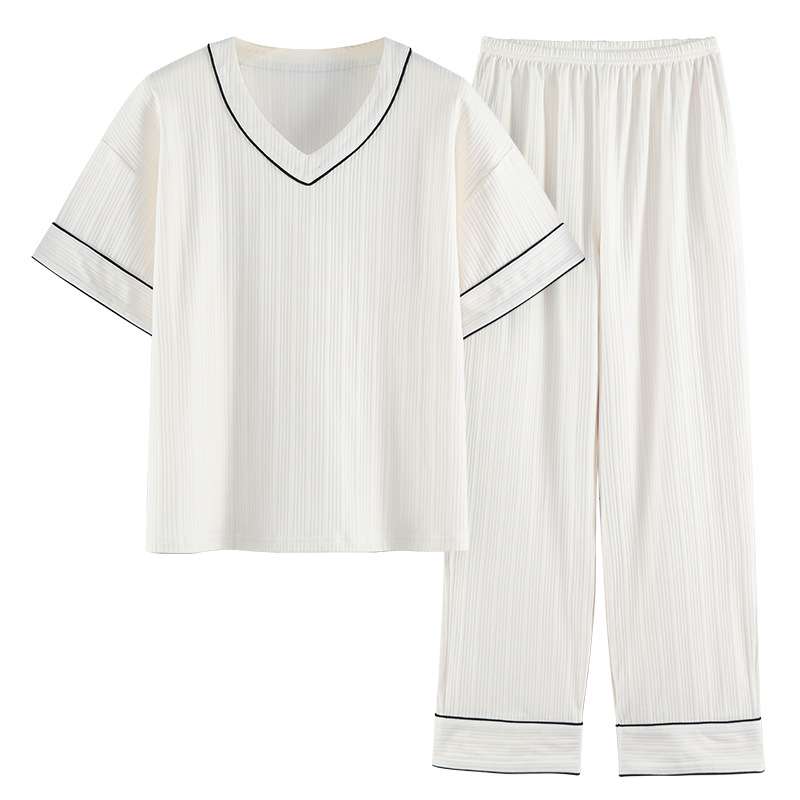 涼やか夏のくつろぎセットアップ レディース ルームウェア