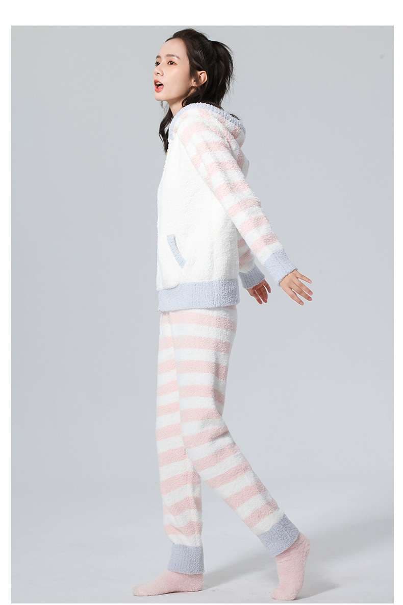 もこもこふわふわパジャマセットアップ レディース ルームウェア