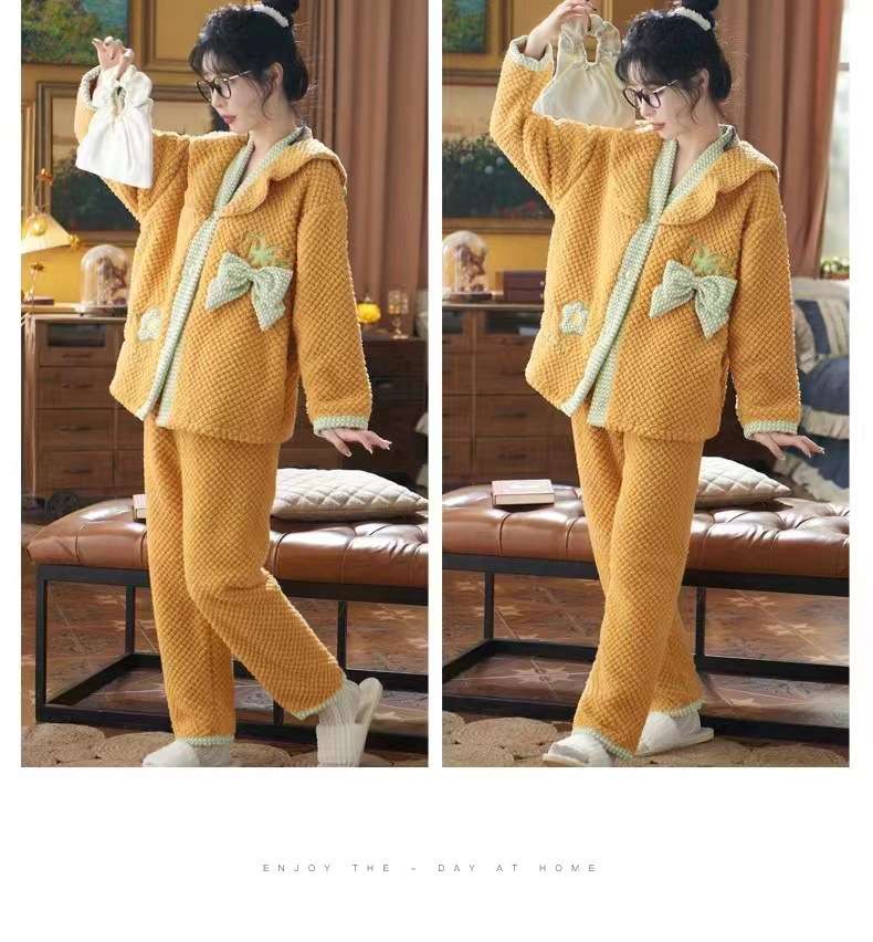 もこもこキュートパジャマセット レディース ルームウェア