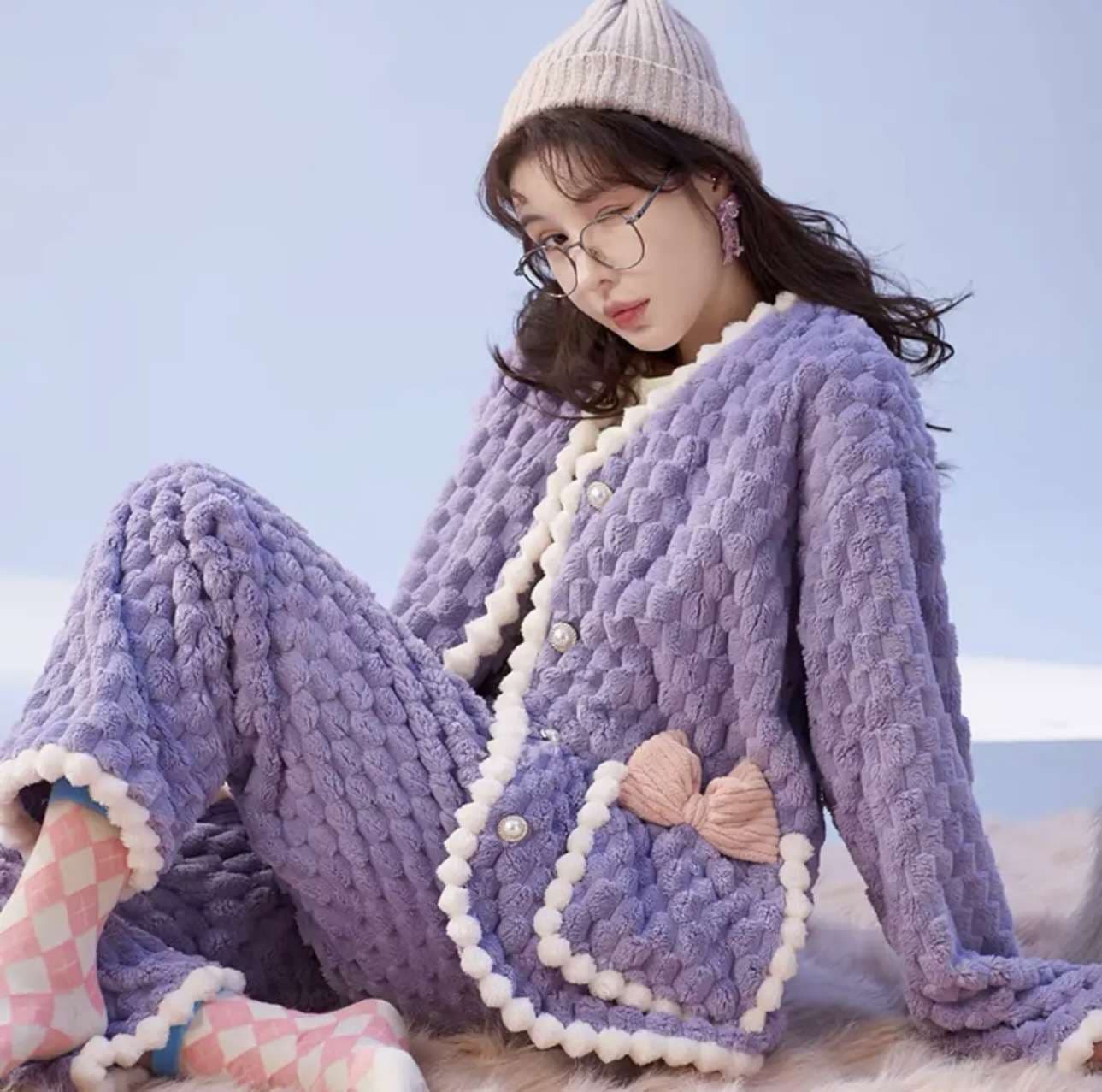 ふわもこ冬姫セット レディース ルームウェア