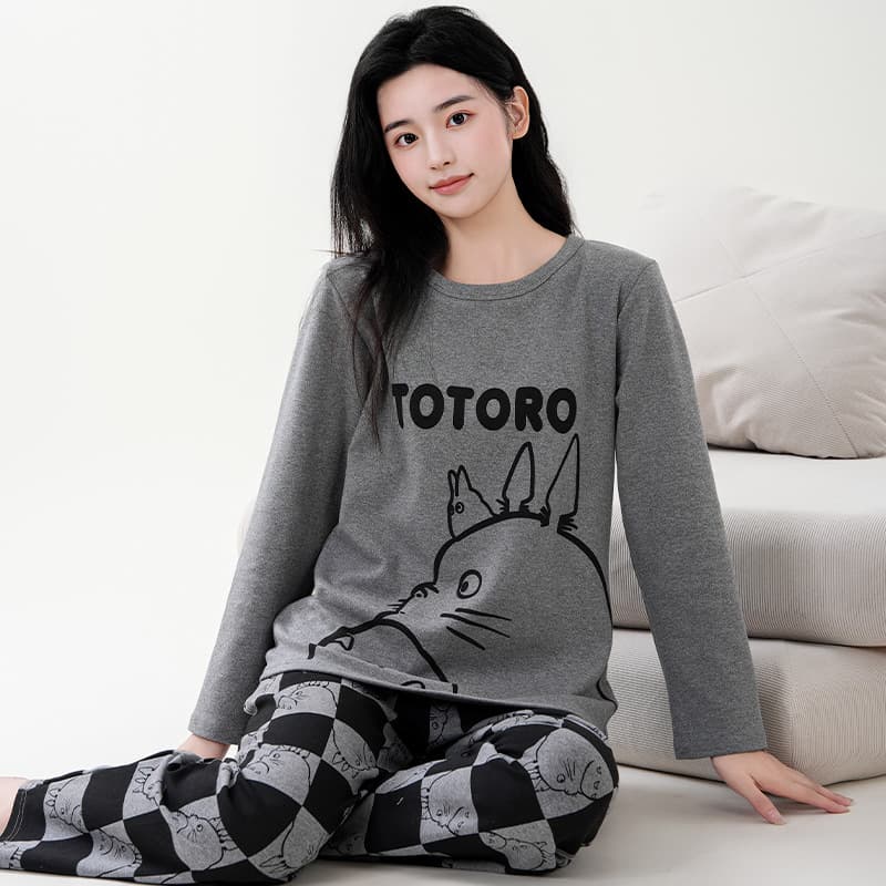 ルームウェア ふわもこ動物キャラクター部屋着セット