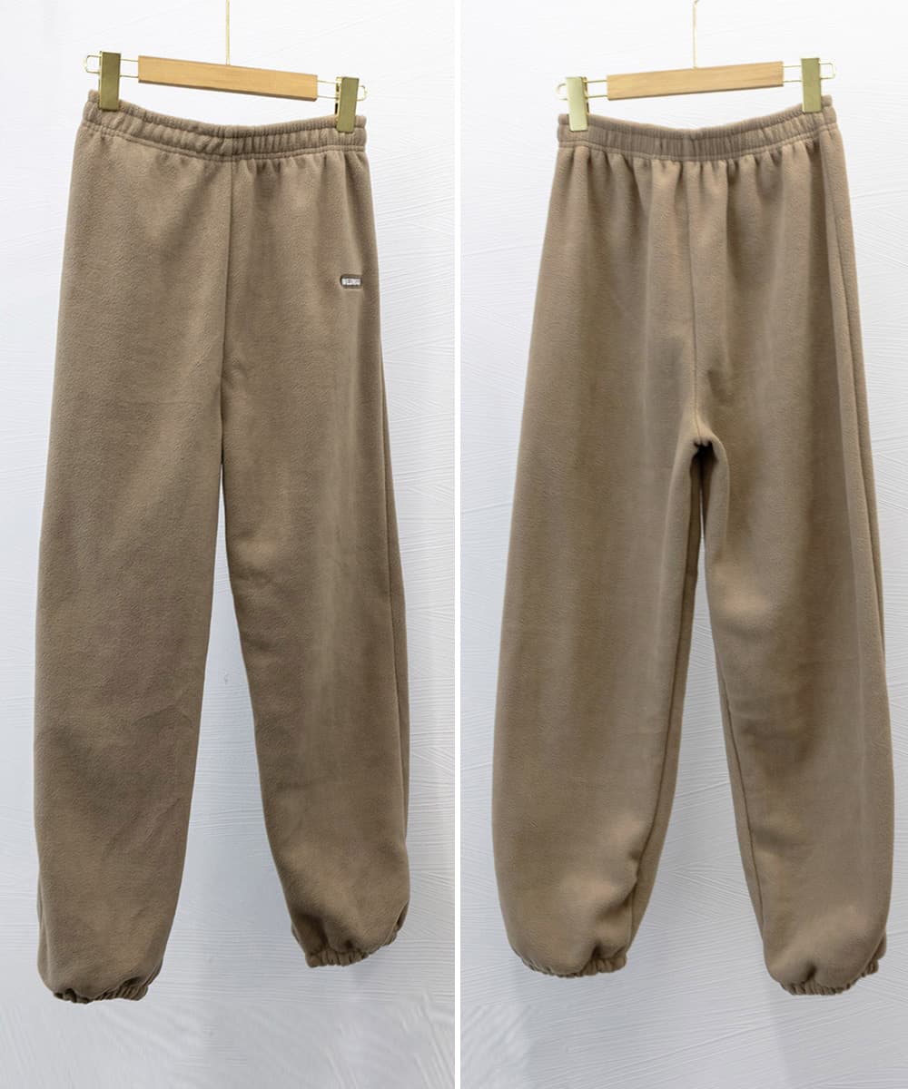 ルームウェア 暖かふわふわフリース部屋着パンツ