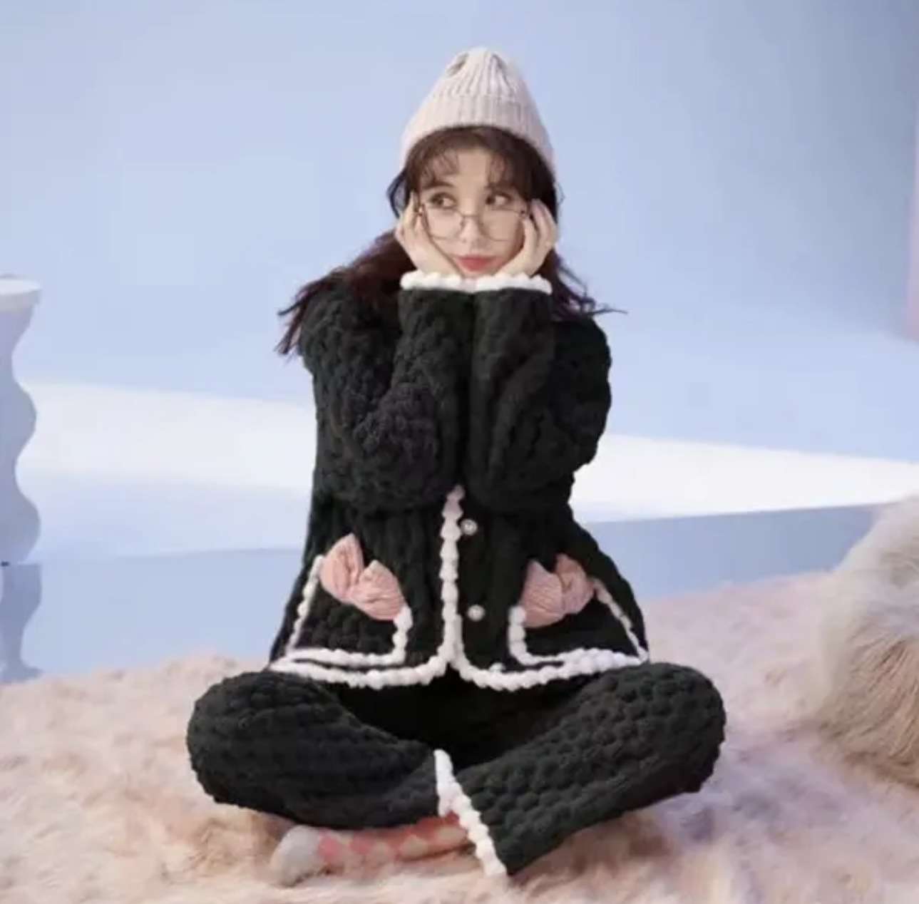 ふわもこ冬姫セット レディース ルームウェア