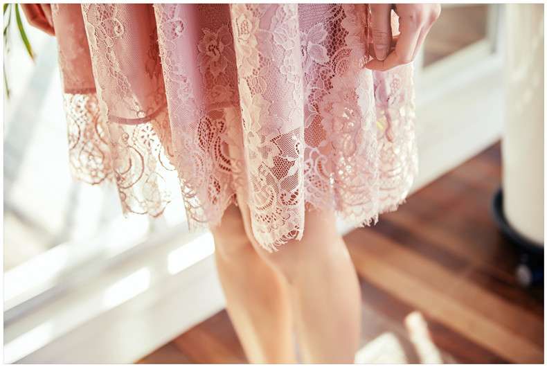 レースたっぷり夢見る女性らしい優雅なナイトウェア レディース ルームウェア