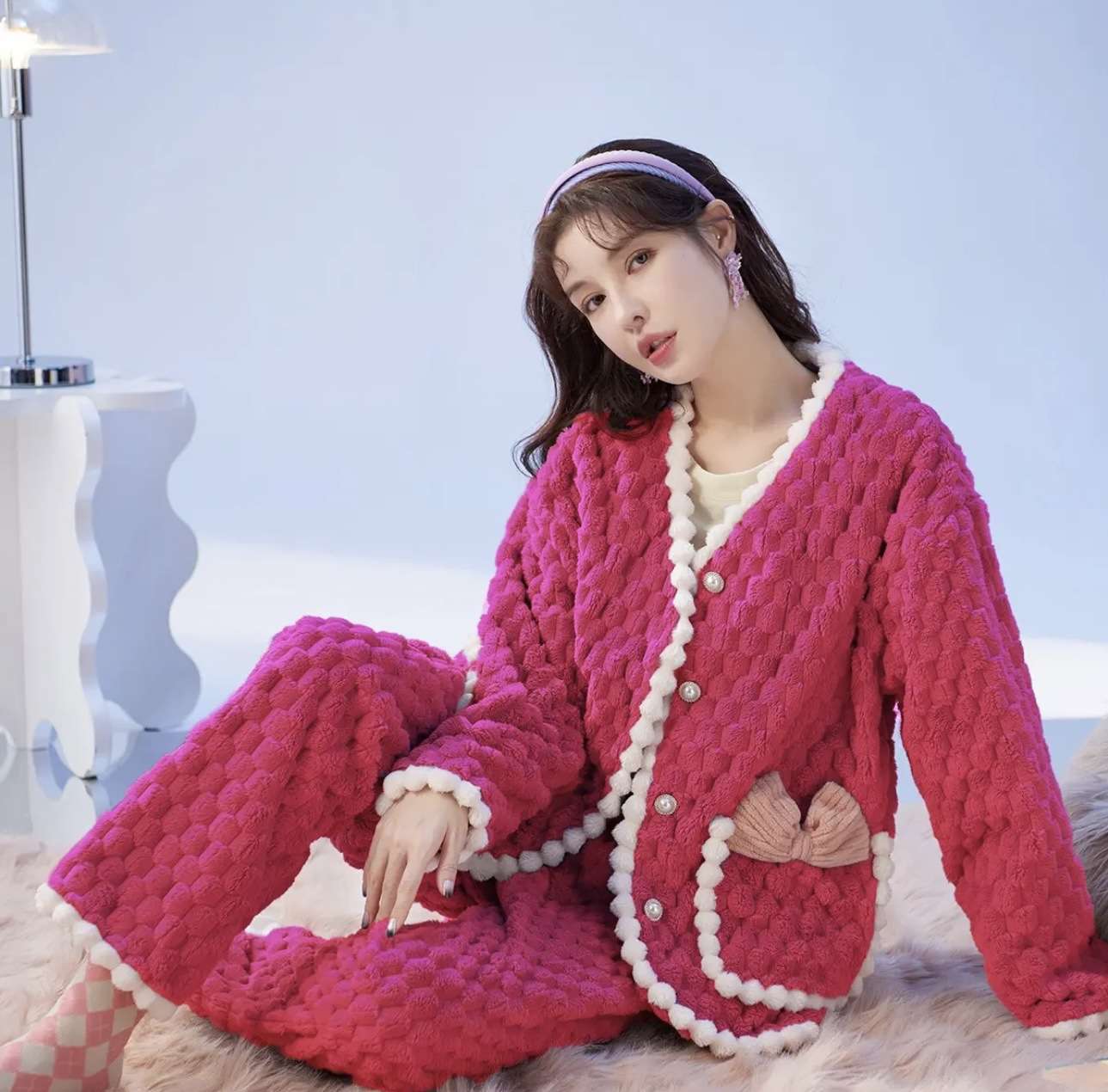 ふわもこ冬姫セット レディース ルームウェア