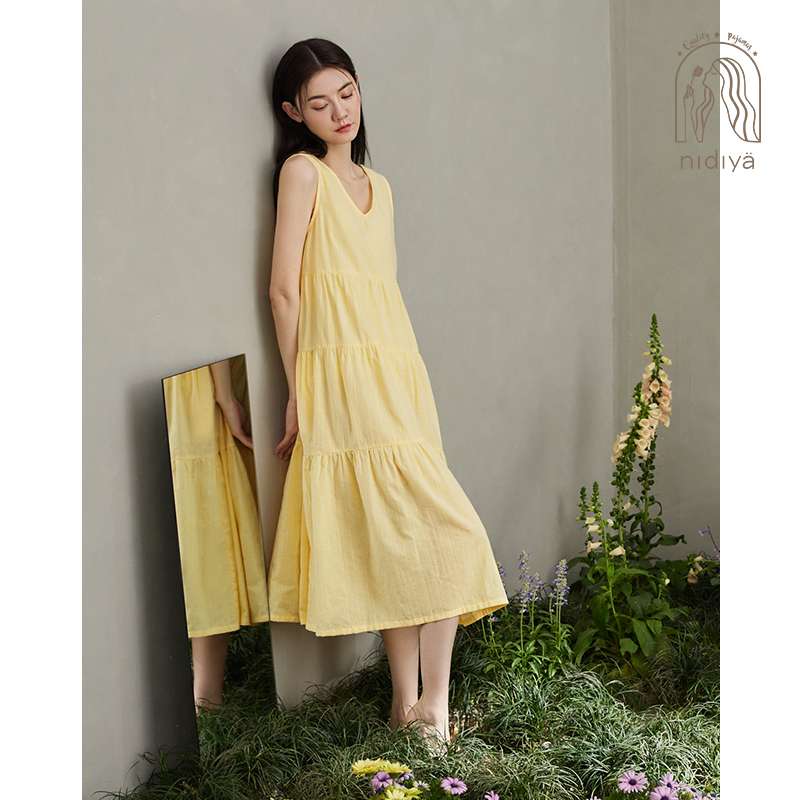 さわやか夏のくつろぎワンピース レディース ルームウェア