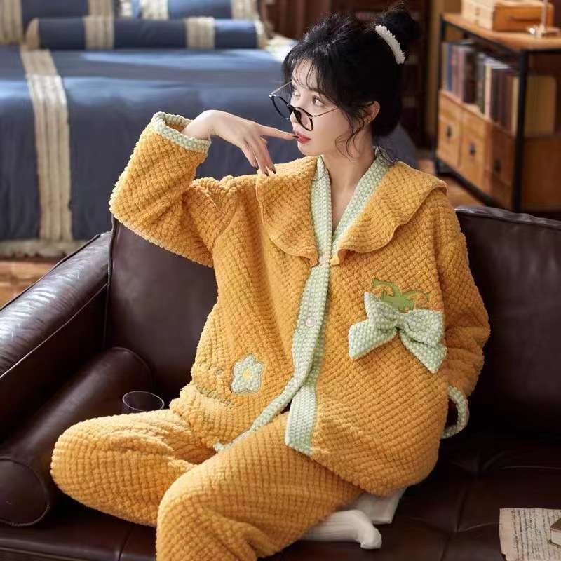 もこもこキュートパジャマセット レディース ルームウェア