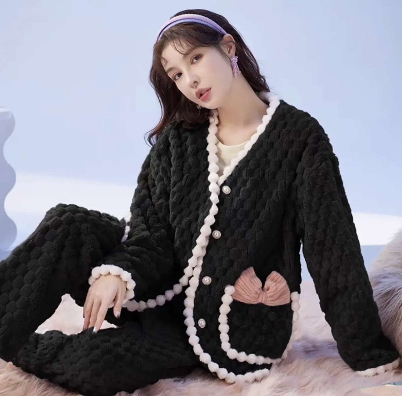 ふわもこ冬姫セット レディース ルームウェア