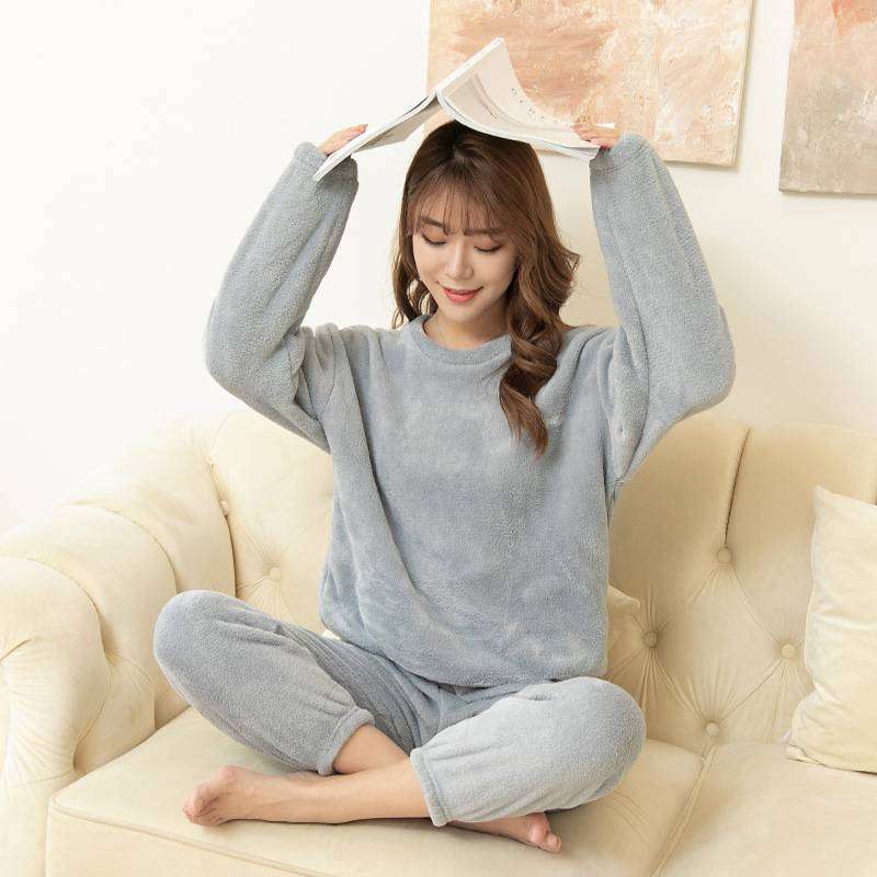 もこもこ ふわふわ 部屋着 上下セット レディース ルームウェア