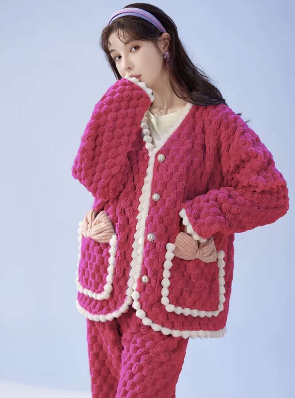 ふわもこ冬姫セット レディース ルームウェア